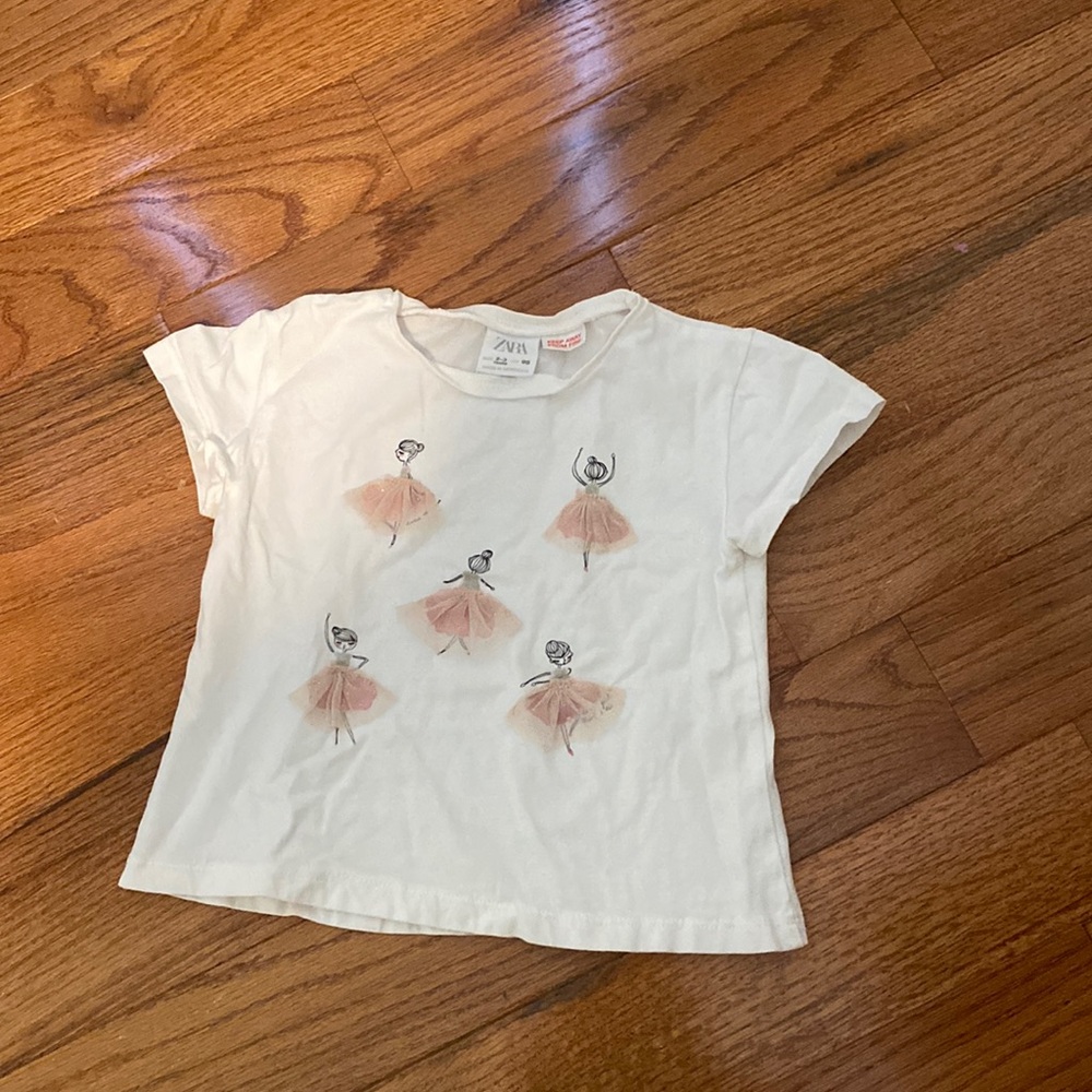 Zara ballerina top 2-3T